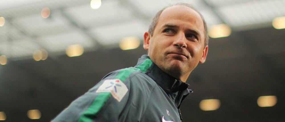 Trainer von SV Werder Bremen, Viktor Skripnik.