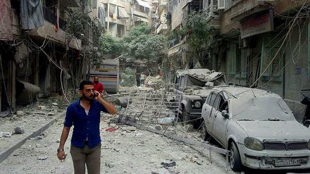 Mehr als zwölf Stunden haben US-Außenminister John Kerry und sein russischer Amtskollege Sergej Lawrow in Genf über eine Waffenruhe in Syrien verhandelt.