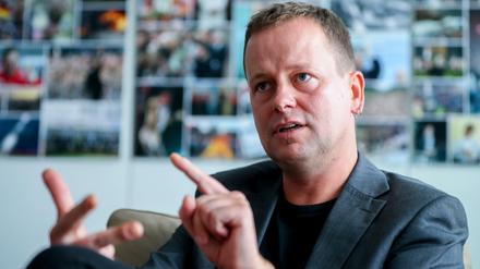 Klaus Lederer, Berliner Politiker und Parteivorsitzender der Linken. 