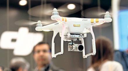 Drohnen werden in diesem Jahr auf der Internationalen Funkausstellung (Ifa) wieder eines der großen Themen sein. Die Messe beginnt am kommenden Freitag. 