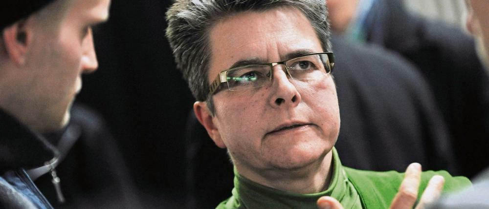 Monika Herrmann (Bündnis 90/Die Grünen) ist seit 2013 Bezirksbürgermeisterin in Friedrichshain-Kreuzberg.