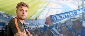 Alexander Esswein erhält bei Hertha die Rückennummer sieben.