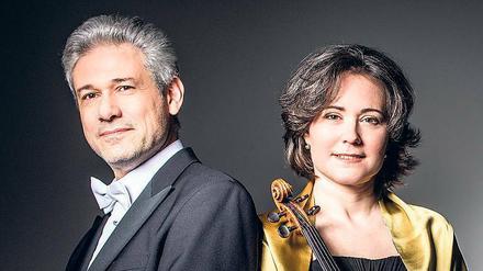 Weltenbummlerpaar. Vladimir Stoupel und Judith Ingolfsson. 