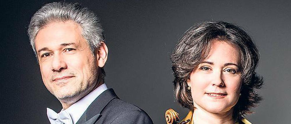 Weltenbummlerpaar. Vladimir Stoupel und Judith Ingolfsson. 