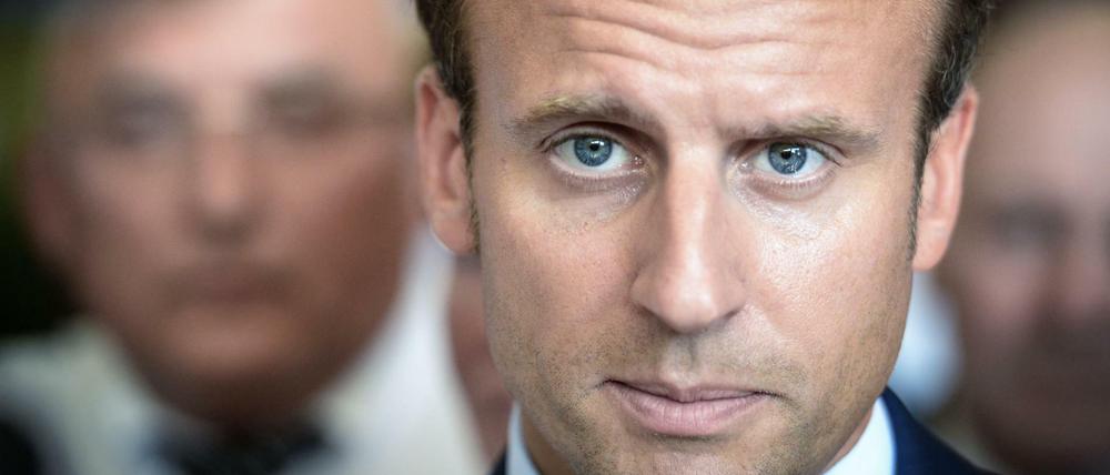 Ambitionen auf das höchste Staatsamt Frankreichs: Emmanuel Macron