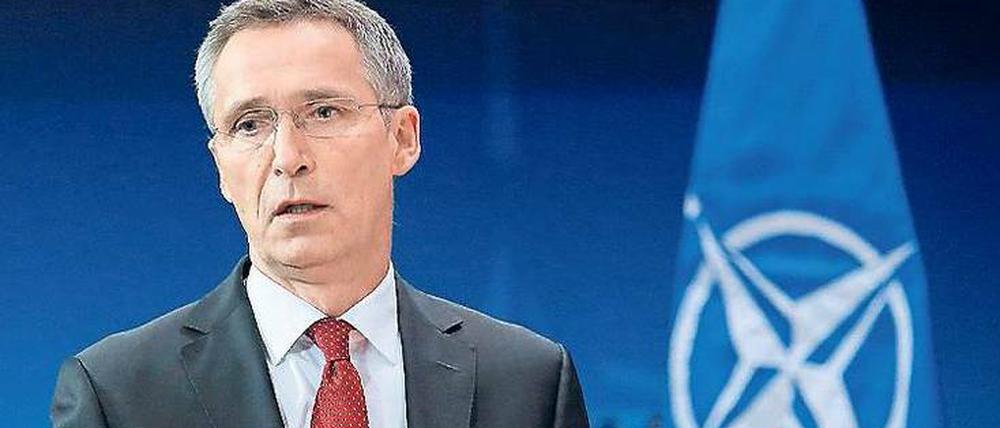 Schweigsam: Nato-Generalsekretär Jens Stoltenberg.