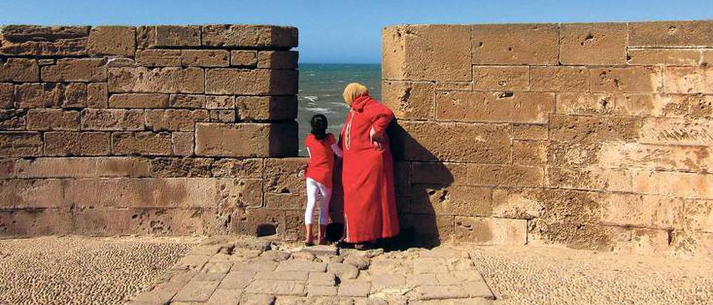 Voller Durchblick. Szene aus der Hafenstadt Essaouira, dem einstigen Mogador. 