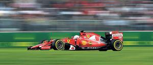 Sieht schneller aus. „Ferrari ist eine große Enttäuschung“, sagt Mark Webber – und meint damit vor dem Großen Preis in Belgien heute nicht Sebastian Vettels Leistung. Foto: AFP/Baron