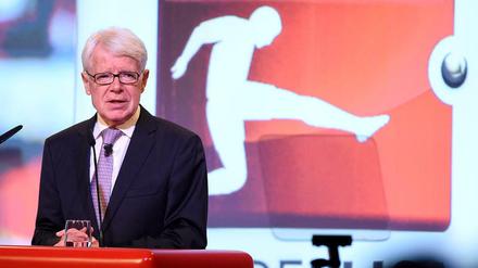 Reinhard Rauball geht in seine vierte Amtszeit.
