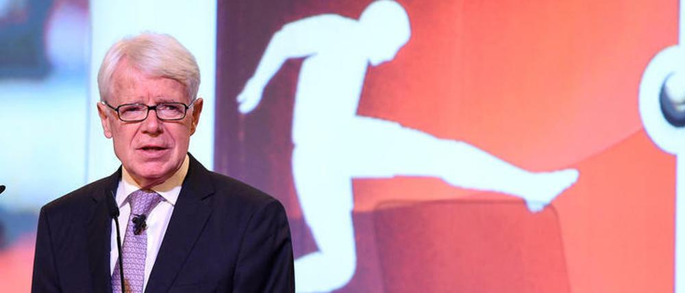 Reinhard Rauball geht in seine vierte Amtszeit.