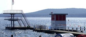 Das Freibad Berlin- Friedrichshagen.