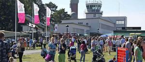 Das Flugplatzfest bietet alljährlich Attraktionen für Jung und Alt.