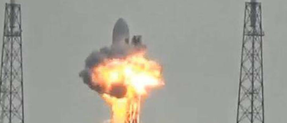 An Bord der explodierten SpaceX-Rakete war auch ein Satellit von Facebook. Foto: rtr