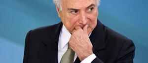 Basiliens neuer Präsident Michel Temer.