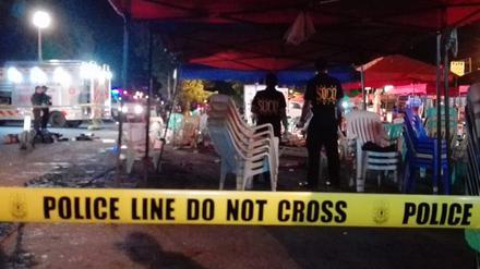 Eine Bombenexplosion auf einem Nachtmarkt in der philippinischen Stadt Davao hat mindestens zehn Todesopfer gefordert. 