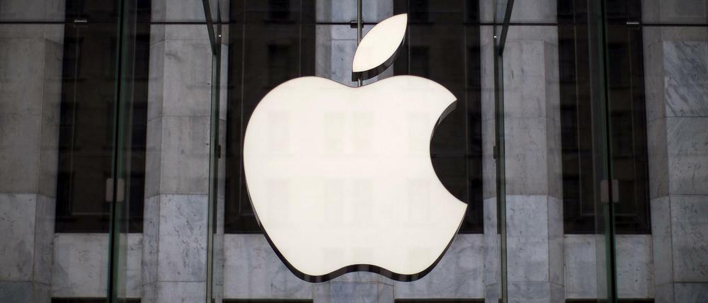 Ein Apple-Gebäude in Manhattan.