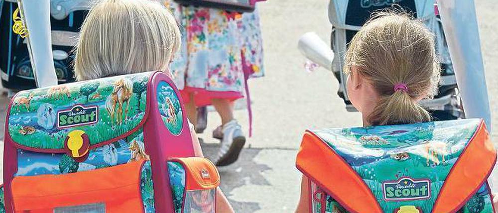Bald geht's los. Am 10. September werden die Erstklässler eingeschult. 