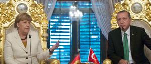 Angela Merkel und Recep Tayyip Erdogan.