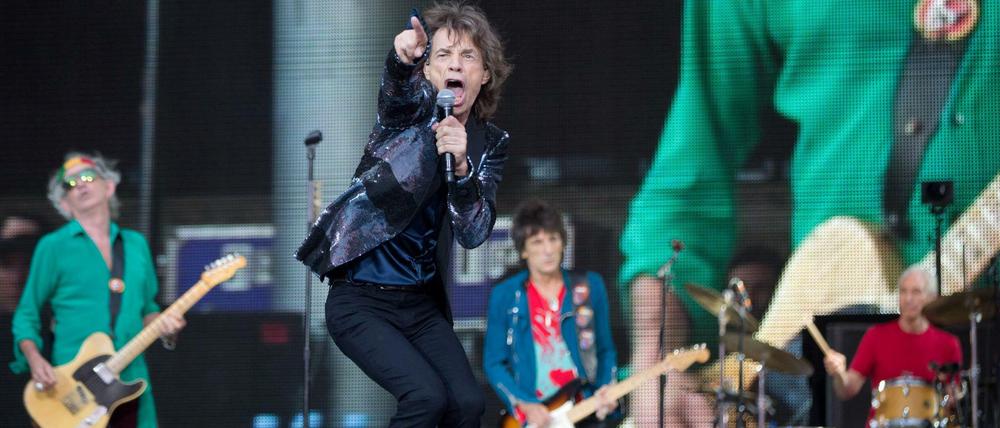 Die Rolling Stones 2014 in der Berliner Waldbühne.