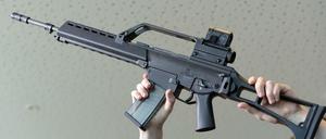 Ein Sturmgewehr G36 von Heckler &amp; Koch.
