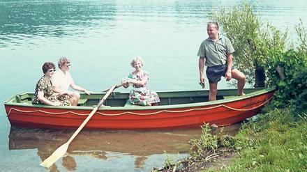 Deutsches Ferienidyll: Eines der Familienfotos, von denen Jacek Dehnel sich inspirieren ließ. 