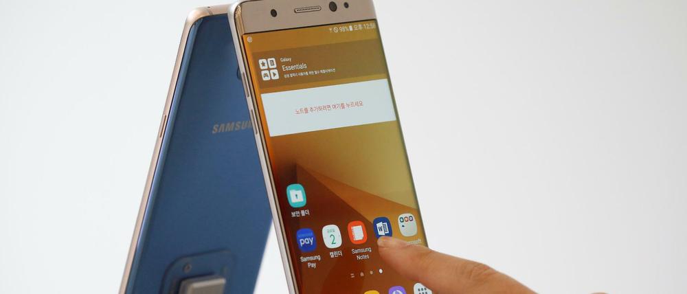 Das Samsung Galaxy Note 7 wurde wegen Problemen mit dem Akku zurückgerufen.