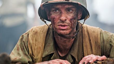 Kämpft lieber mit der Bibel als der Waffe: Desmond Doss (Andrew Garfield) in Mel Gibsons neuem Kriegsdrama "Hacksaw Ridge".