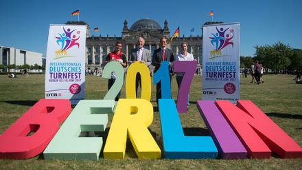 Vorfreude. 2017 wird in Berlin wieder mitgemacht - beim Turnfest.