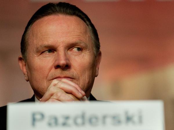 Der Berliner AfD-Spitzenkandidat Georg Pazderski.