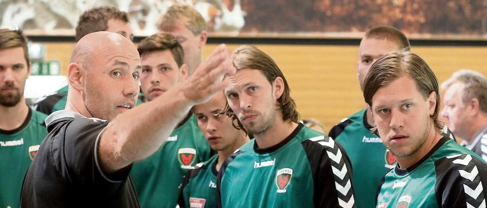 Zielsetzung Finale: Trainer Erlingur Richardsson und die Füchse Berlin trainieren für den Erfolg bei der Club-WM.