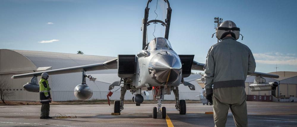 Ein Tornado der Bundeswehr auf dem Nato-Stützpunkt im türkischen Incirlik.