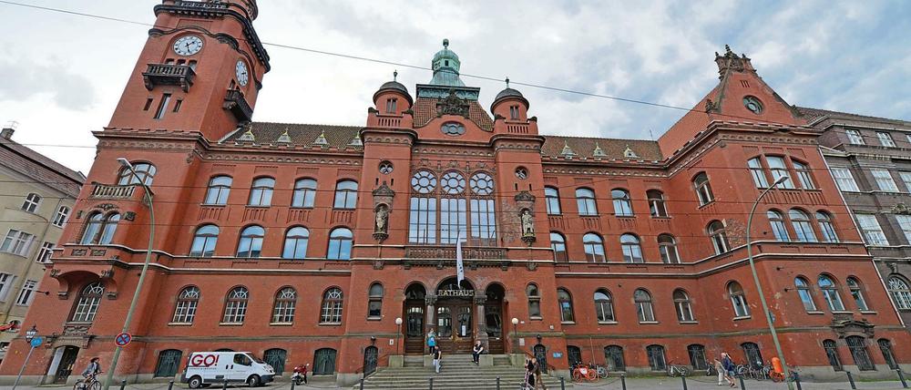 Das Rathaus in Pankow, ein schönes Wahrzeichen.