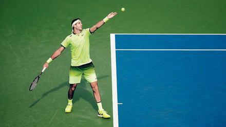 Es geht aufwärts. Lange wurde Juan Martin del Potro von Verletzungen geplagt. Jetzt greift er wieder an. 