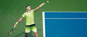 Es geht aufwärts. Lange wurde Juan Martin del Potro von Verletzungen geplagt. Jetzt greift er wieder an. 