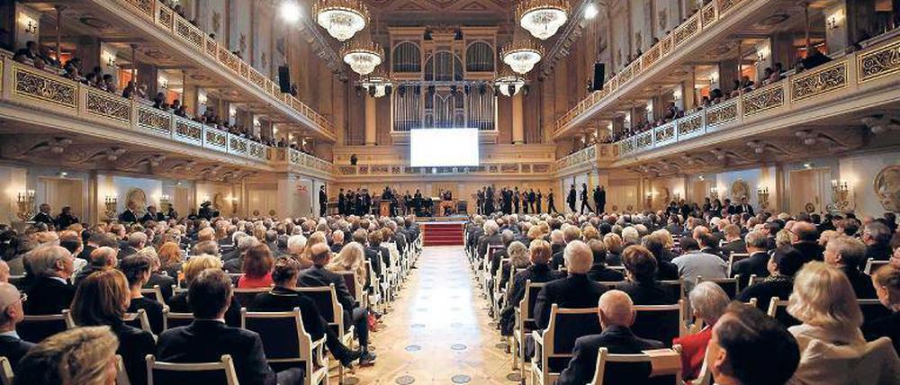 Misstöne. Um das Konzert am Gendarmenmarkt gibt’s jetzt Ärger. Foto: imago/W. Wagner