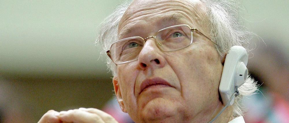 Reinhard Selten war der einzige deutsche Träger des Nobelpreises für Wirtschaft.