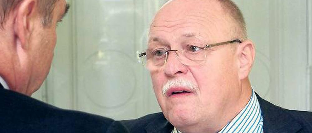 Der Zeuge. Ex-Technikchef Horst Amann wurde vor Gericht zu Korruptionsfällen am BER befragt.