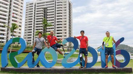 Vier Milliarden Menschen könnten diesmal den Sportlern bei den Spielen zuschauen - und die üben schon für ihre Auftritte wie hier die Japaner.
