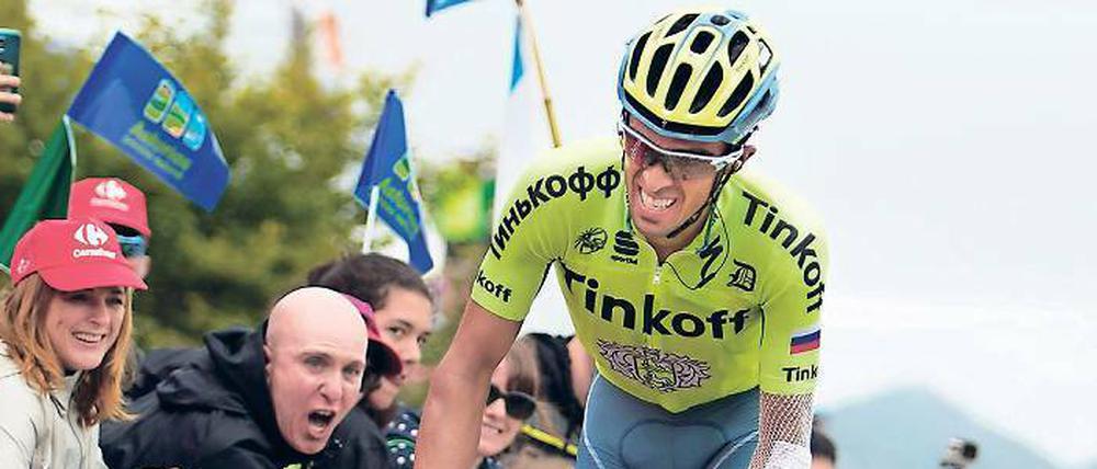 Bueno. Contador sorgt bei der Vuelta für die epischen Momente. 