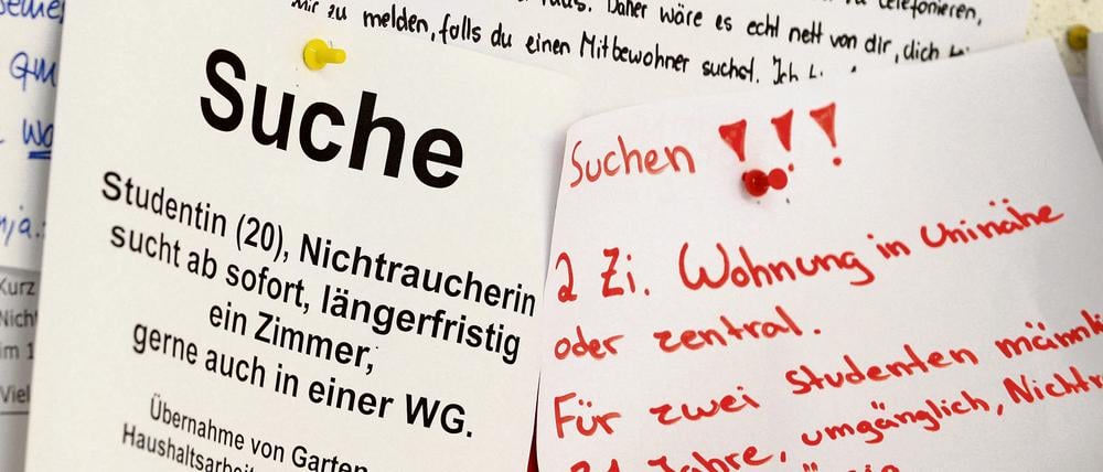 In beliebten Uni-Städten ist Wohnraum für Studierende knapp.