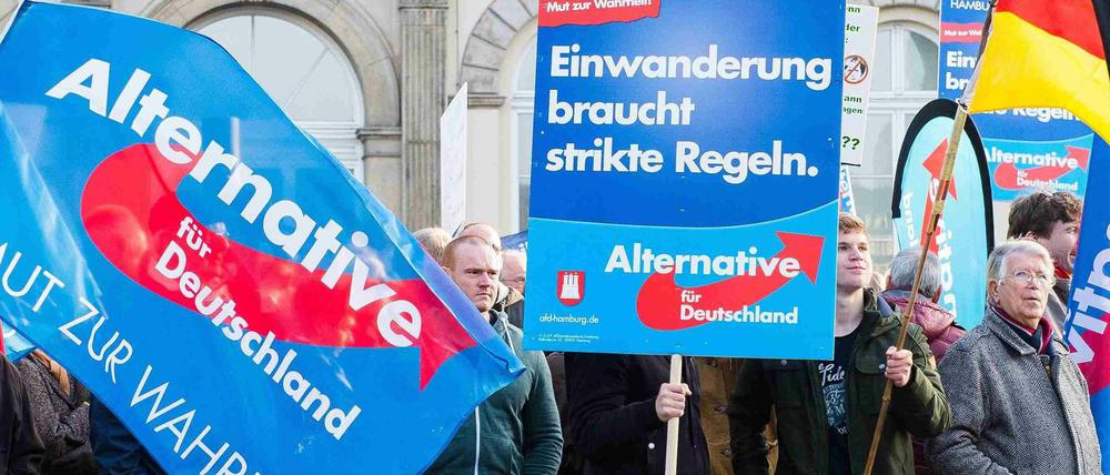 In Steglitz-Zehlendorf hat die AfD besonders viele Mitglieder.