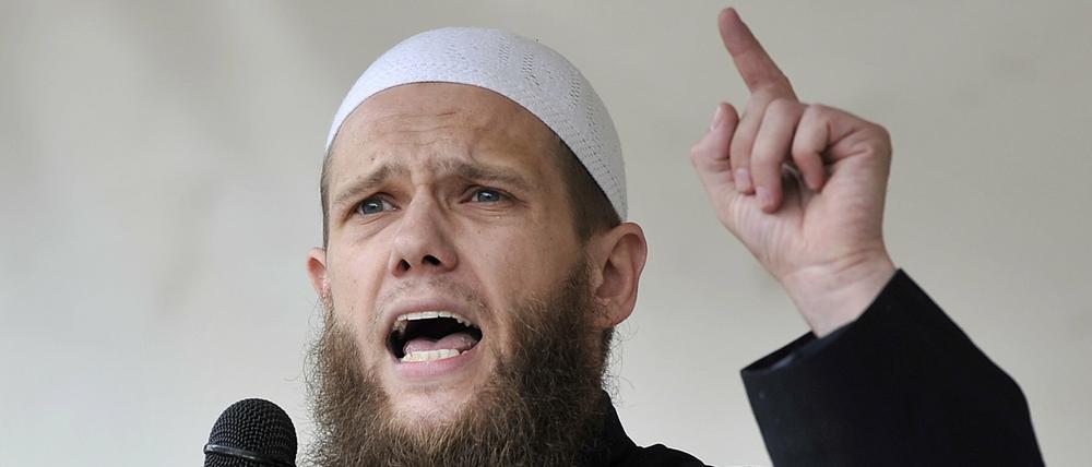 Der islamistische Prediger Sven Lau, auch Abu Adam genannt 