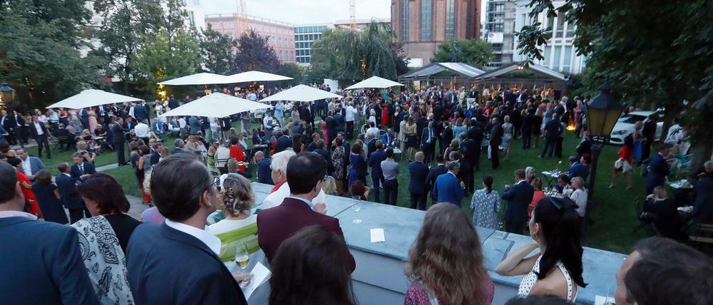 Gediegenes Ambiente: Das VBKI-Sommerfest im Kronprinzenpalais in Berlin.