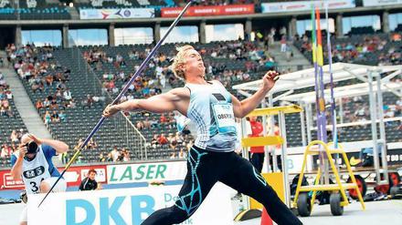 Schleudertraum. Nach einem WM-Titel und zwei olympischen Medaillen will sich Christina Obergföll jetzt auf ihr Familienleben konzentrieren. 