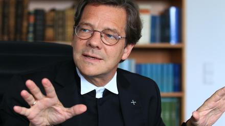 Klare Haltung. Markus Dröge ist seit 2009 Bischof der evangelischen Kirche Berlin-Brandenburg-schlesische Oberlausitz.