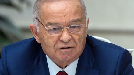 Der Präsident von Usbekistan Islam Karimow.
