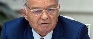 Der Präsident von Usbekistan Islam Karimow.