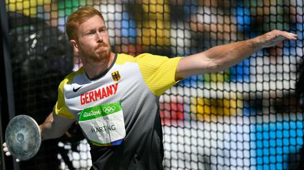 Olympiasieger Christoph Harting kann wegen eines Infekts nicht starten - kommt aber ins Stadion.