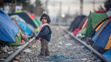Fast 50 Millionen Kinder sind laut den Vereinen Nationen auf der Flucht vor Konflikten, Gewalt und Armut.