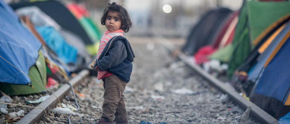 Fast 50 Millionen Kinder sind laut den Vereinen Nationen auf der Flucht vor Konflikten, Gewalt und Armut.